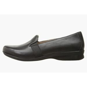 Dansko Addy Black Nappa Leather Smoking Loafer42